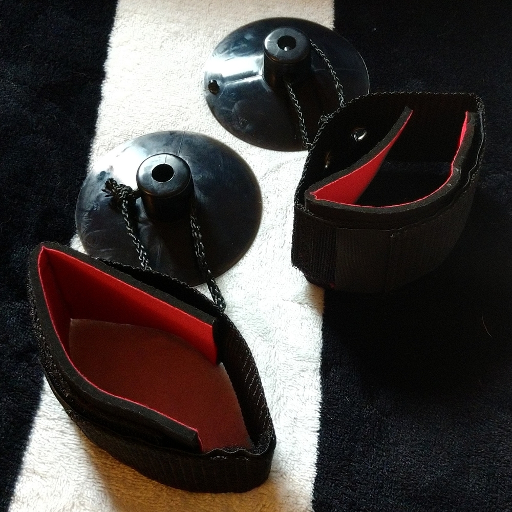 Suction cuff restraints